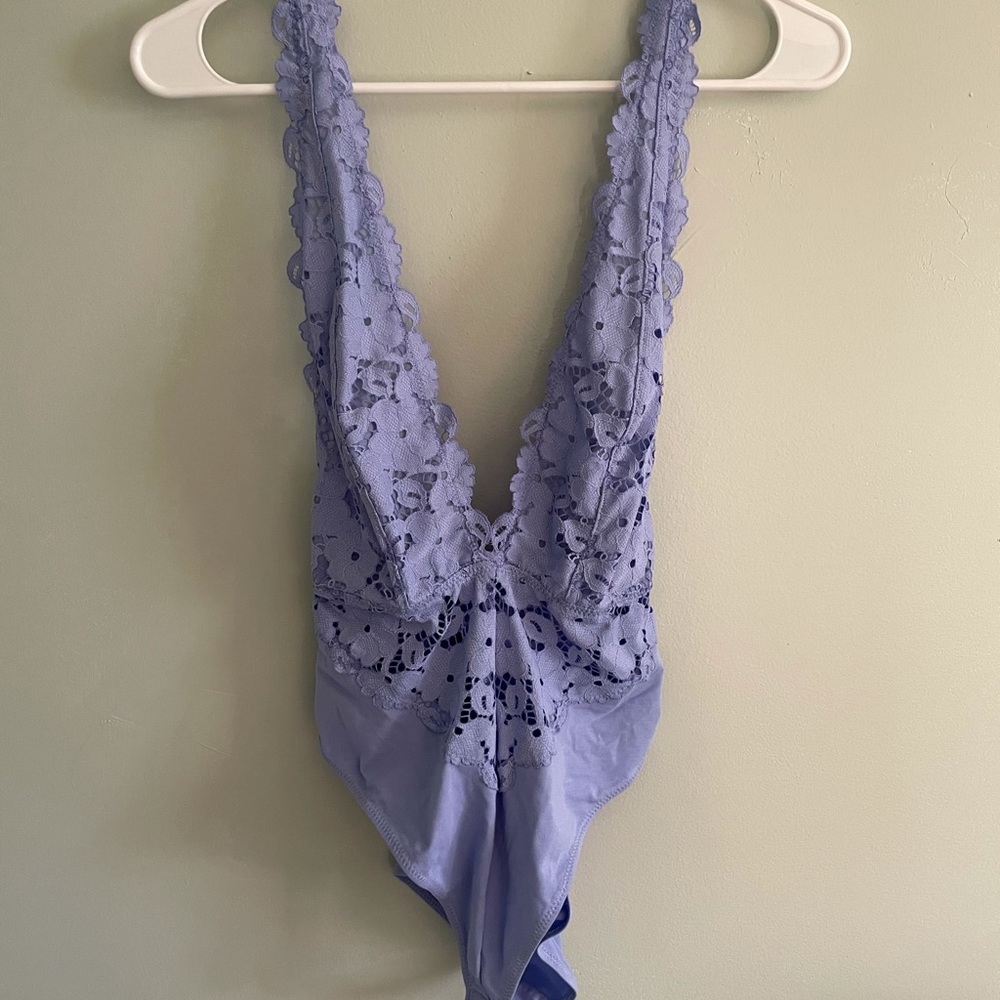 PURPLE LACE ONE PIECE